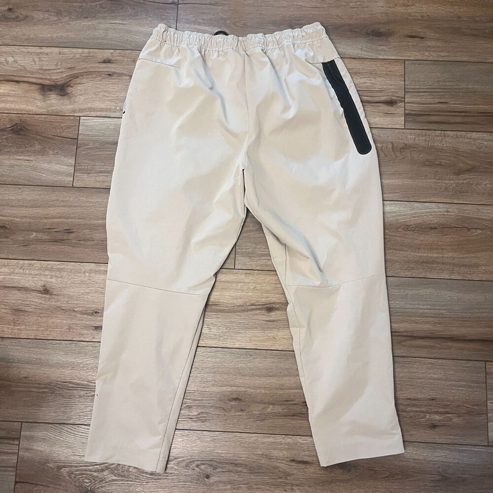 Nike Tech Repel Tan Pants Windbreaker Joggers Commuter Tapered Men's Size 2XL - Picture 7 of 7